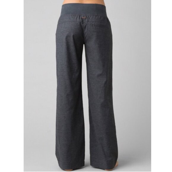 PRANA Women’s EUC Mantra Yoga Pull-On Hemp Pant - Coal | Size M - Picture 3 of 14